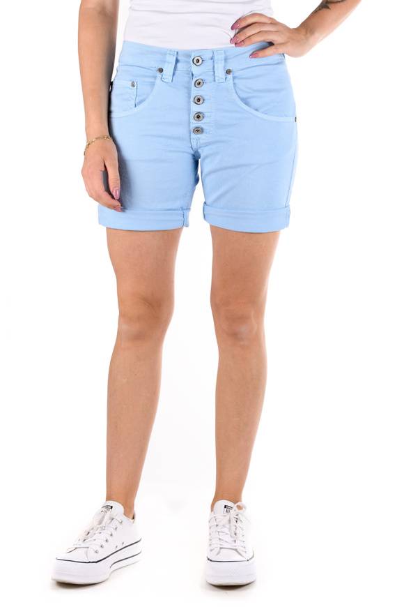 Please Jeans PLEASE SHORTS - P88 N3N - CLEAR SKY Italy