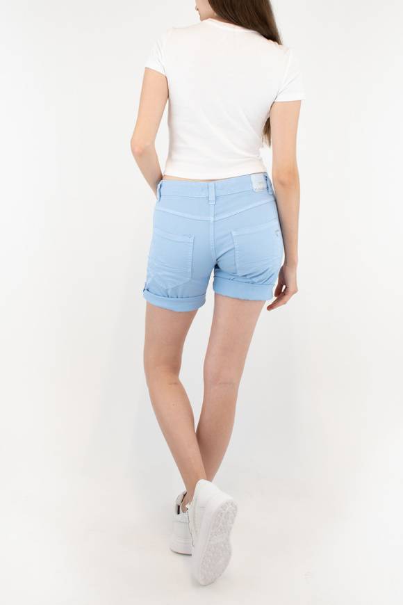 Please Jeans PLEASE SHORTS - P88 N3N - CLEAR SKY Italy