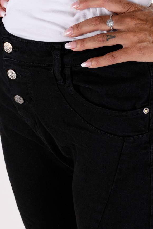 Please Jeans Please - Jeans P78 - Nero Bull Denim Italia