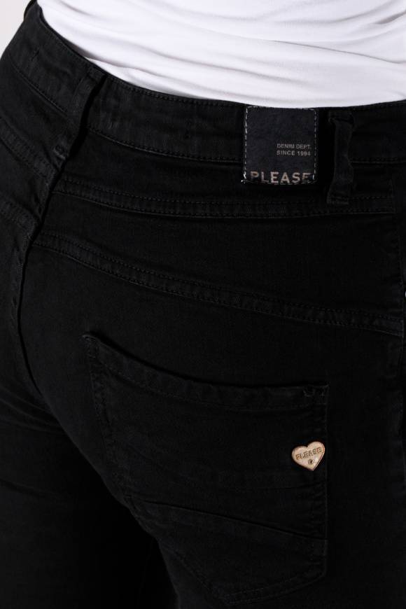 Please Jeans Please - Jeans P78 - Nero Bull Denim Italia