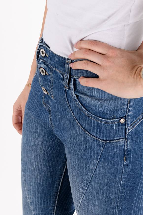 Please Jeans Please - Jeans P78 DVC - Blu Denim Vendita