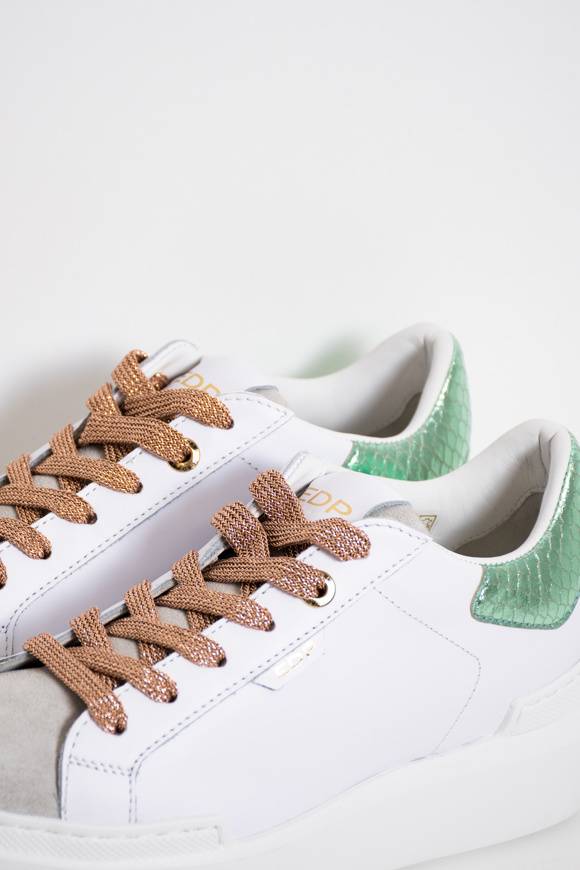 Please Jeans ED PARRISH SARAH SNEAKER - GHIACCIO/PITONTE/LAM Spedizione Gratuita