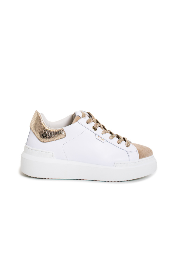 Please Jeans ED PARRISH SARAH SNEAKER - SABBIA/POTPONE/LAM Qualità Garantita