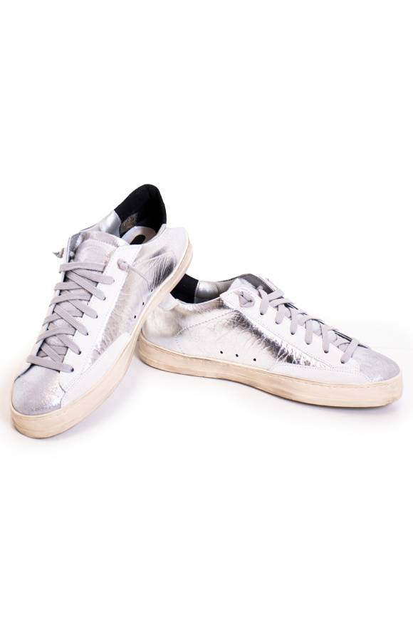 Please Jeans P448 JOHN SNEAKER DONNA - METALLICO Promozione Limitata