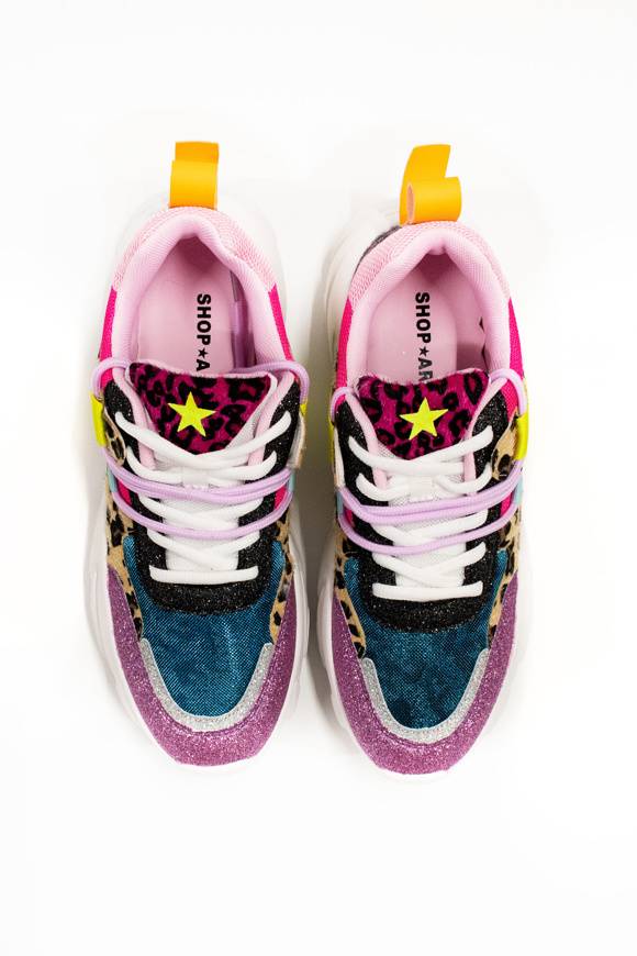 Please Jeans SHOP ART - SNEAKER 221 - MULTICOLOR Novità
