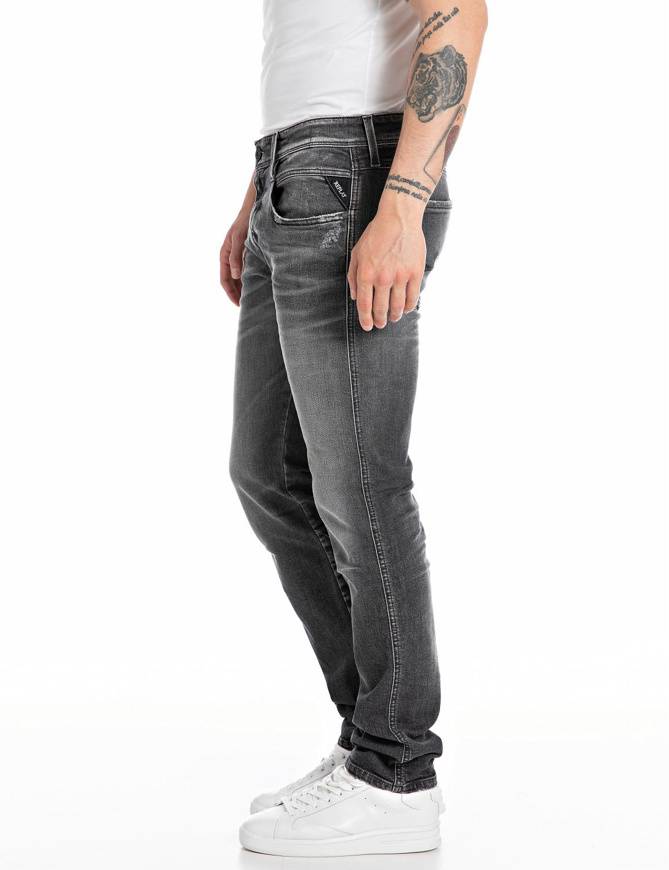 Please Jeans REPLAY JEANS ANBASS - M91 672 - GREY DENIM Nuova