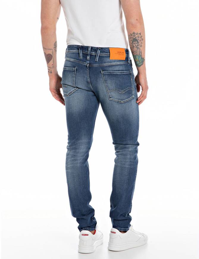 Please Jeans REPLAY JEANS ANBASS - M91 618 - BLUE DENIM Offerta natalizia