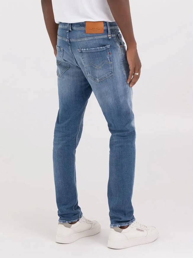 Please Jeans REPLAY JEANS MICKYM - M10 656 - BLUE DENIM Italy
