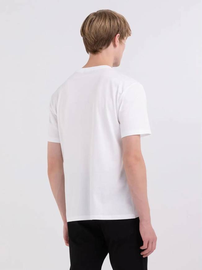 Please Jeans REPLAY T-SHIRT - M67 660 - WHITE Italia