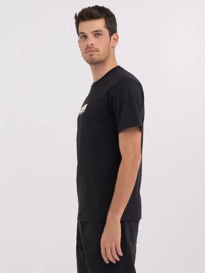 Please Jeans REPLAY T-SHIRT - M67 660 - BLACK 2025