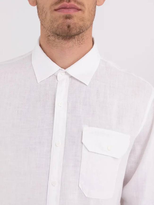 Please Jeans REPLAY CAMICIA - WHITE In Linea