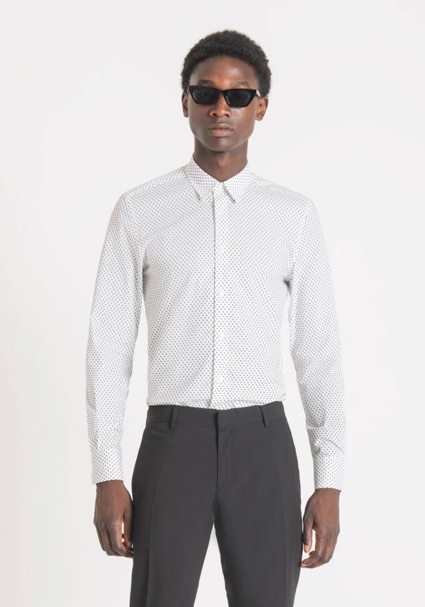 Please Jeans ANTONY MORATO CAMICIA NAPOLI - WHITE