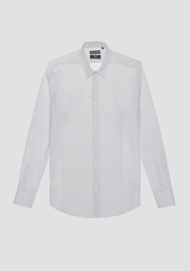 Please Jeans ANTONY MORATO CAMICIA NAPOLI - WHITE Nuovo