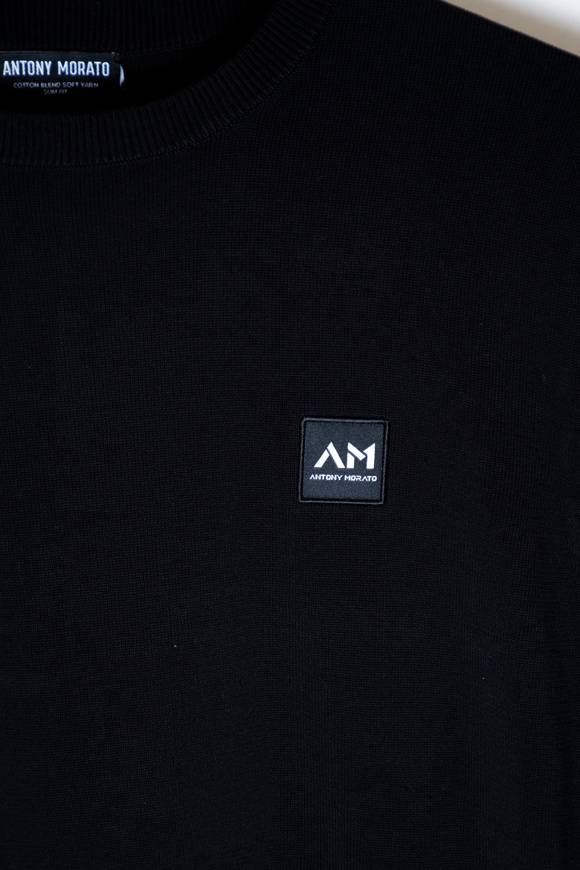 Please Jeans ANTONY MORATO MAGLIA - NERO Pezzi Unici