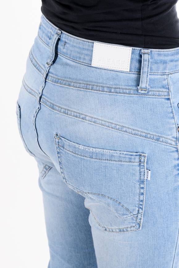 Please Jeans Please - Jeans P2P NLF (P78) - Blu Denim Qualità Garantita