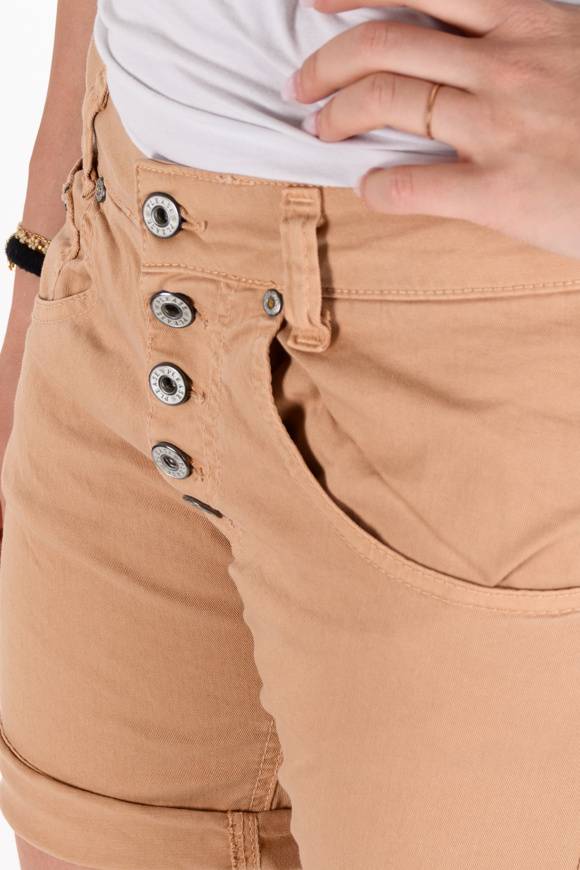 Please Jeans Please - Shorts P88 N3N - Hazelnut Liquidazione