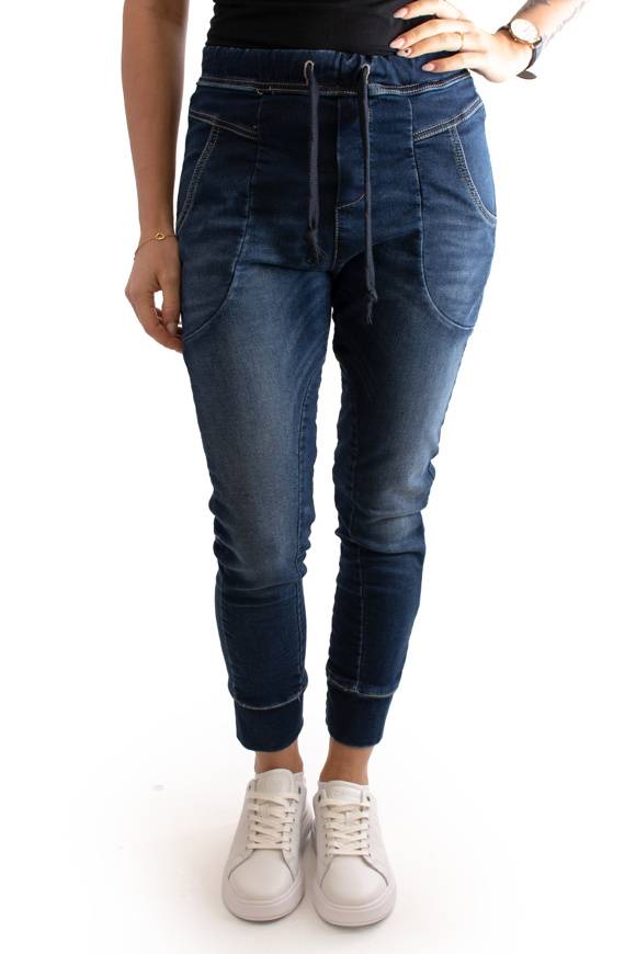 Please Jeans PLEASE P51 E25 - BLU DENIM Sconto