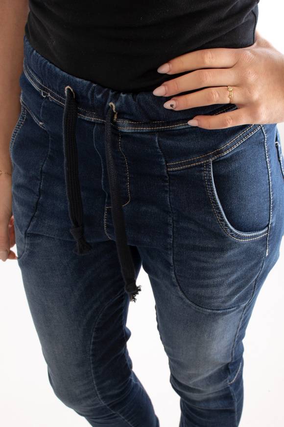 Please Jeans PLEASE P51 E25 - BLU DENIM Sconto