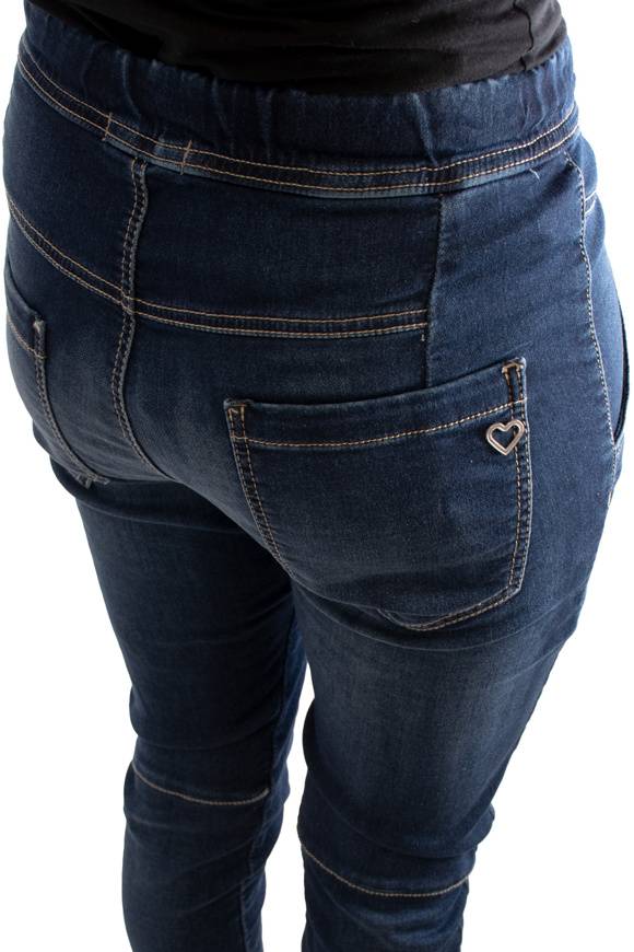 Please Jeans PLEASE P51 E25 - BLU DENIM Sconto