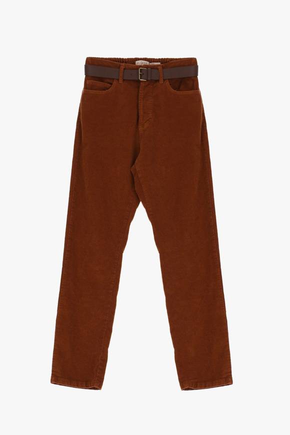 Please Jeans PLEASE CORD PANTS - P2T N3N - BRUCIATO 23 Offerta