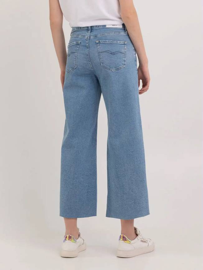 Please Jeans REPLAY JEANS FAHRA - WA4 523 - BLU DENIM Negozio