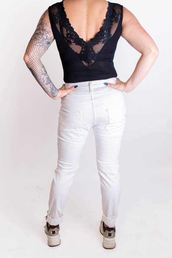 Please Jeans PLEASE - P78 C09 - BIANCO LANA Negozi Online