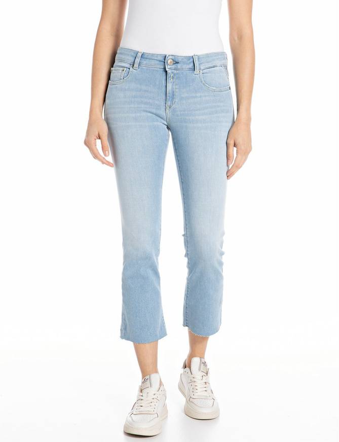 Please Jeans REPLAY JEANS FAABY - WC4 639 - LIGHT BLUE Fino Al -60%