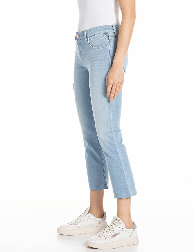 Please Jeans REPLAY JEANS FAABY - WC4 639 - LIGHT BLUE Fino Al -60%