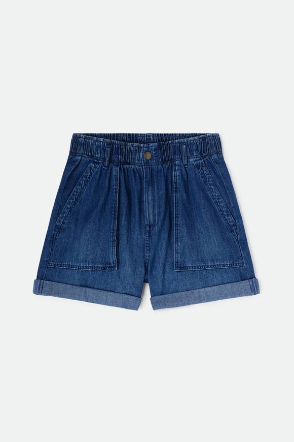 Please Jeans GAS FRANCESCA SHORTS - BLUE Affare Del Giorno