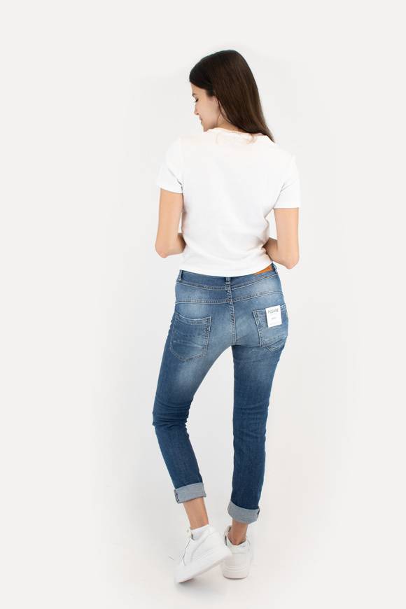 Please Jeans PLEASE JEANS - P78 PZG - BLU DENIM Economico