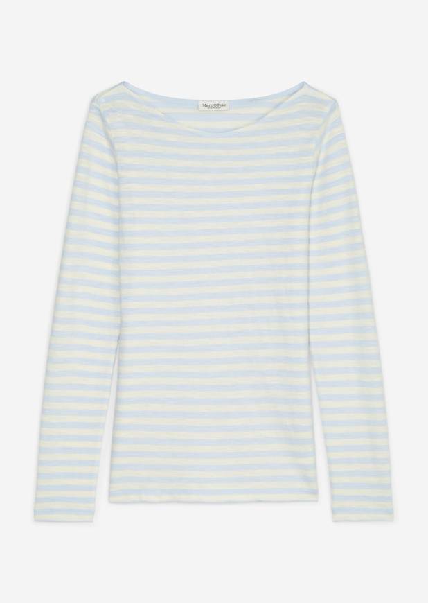 Please Jeans MARCO POLO T SHIRT - 402 597 - MULTI/CALM SEA In Vendita