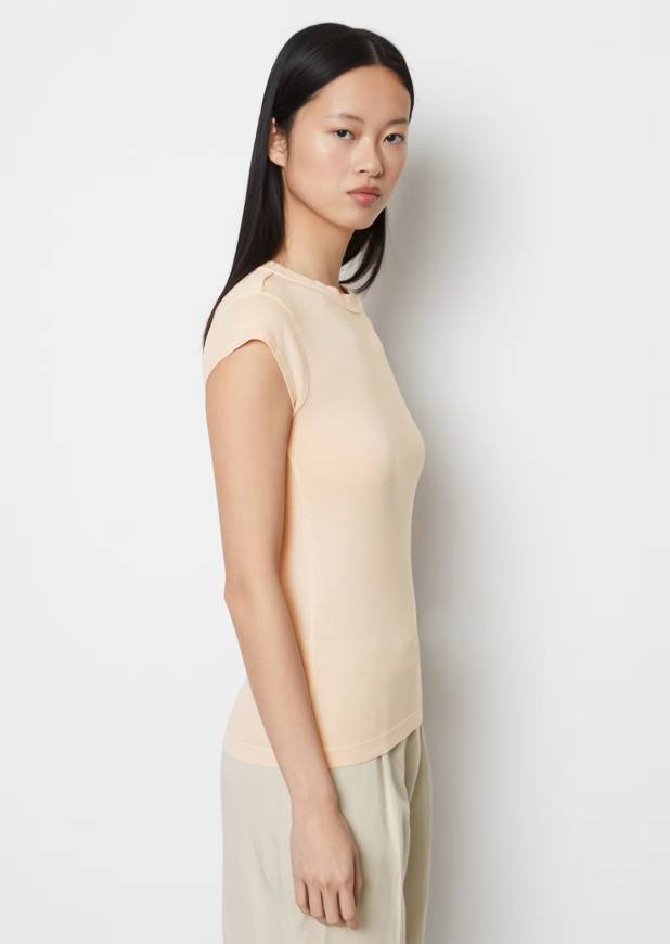 Please Jeans MARCO POLO T-SHIRT - 403 359 - DRY ROSE Vendita Calda