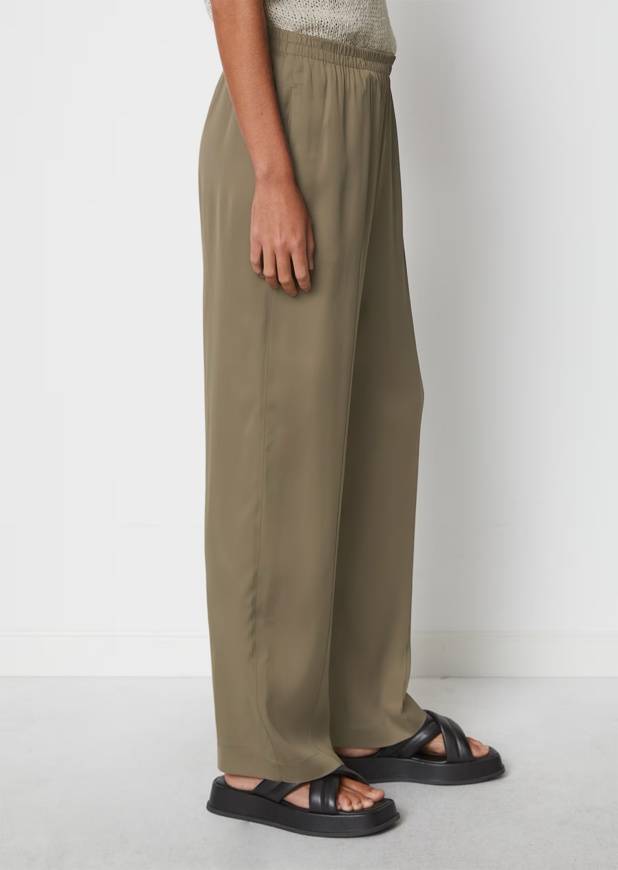 Please Jeans MARCO POLO PANTS FLUENT JOGGER - MILKY BROWN Vendita Economica