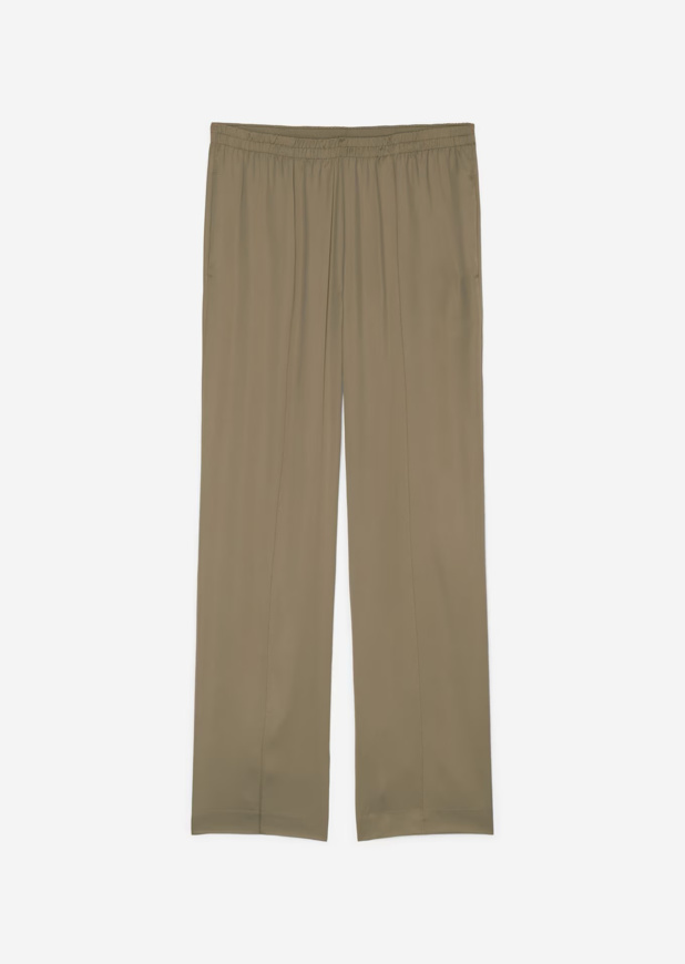 Please Jeans MARCO POLO PANTS FLUENT JOGGER - MILKY BROWN Vendita Economica