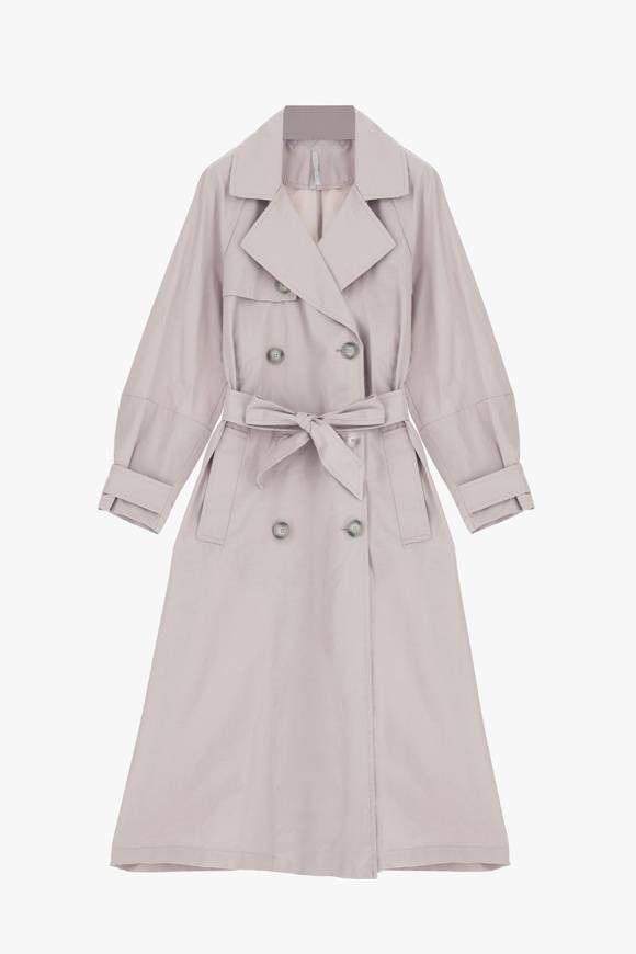 Please Jeans IMPERIAL COAT - CHALK Saldi Di Fabbrica