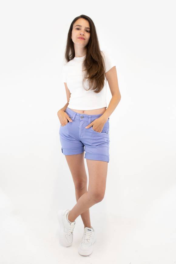 Please Jeans PLEASE SHORTS - D0G N3N - IRIS In Saldo