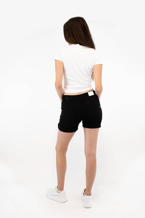 Please Jeans PLEASE SHORTS - D0G N3N - NERO Moda