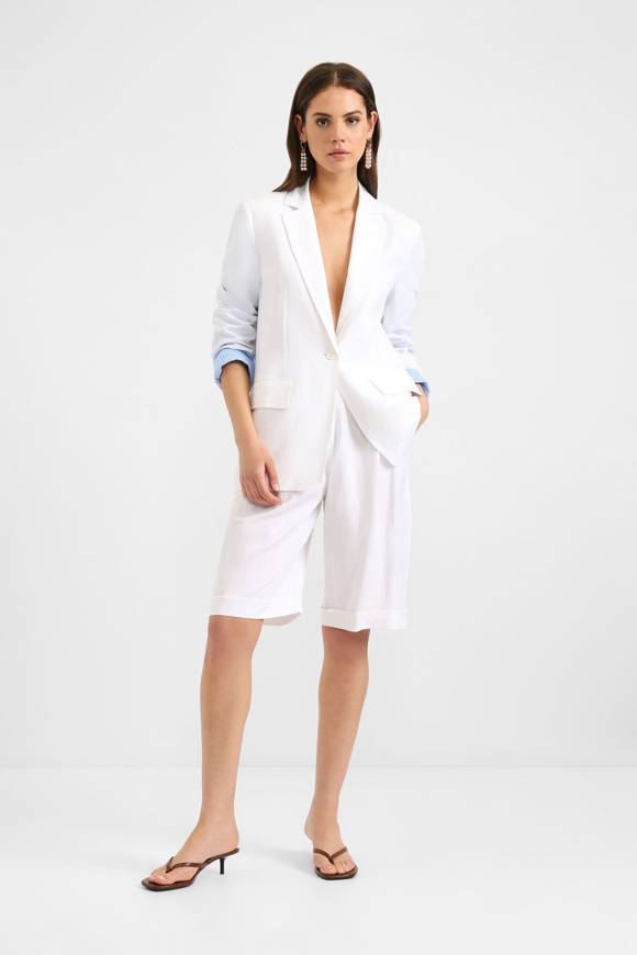 Please Jeans PLEASE BERMUDA SHORTS - D0H 000 - WHITE Nuovo