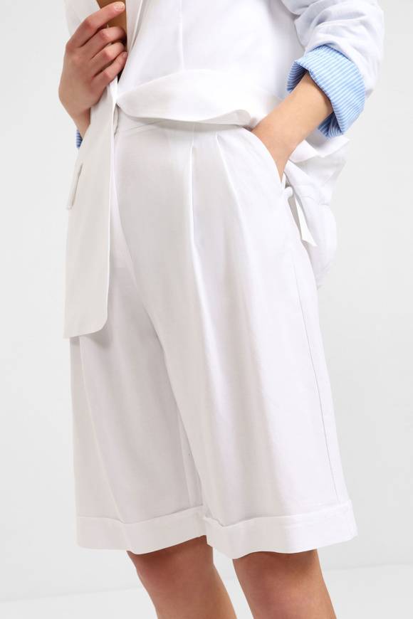 Please Jeans PLEASE BERMUDA SHORTS - D0H 000 - WHITE Nuovo