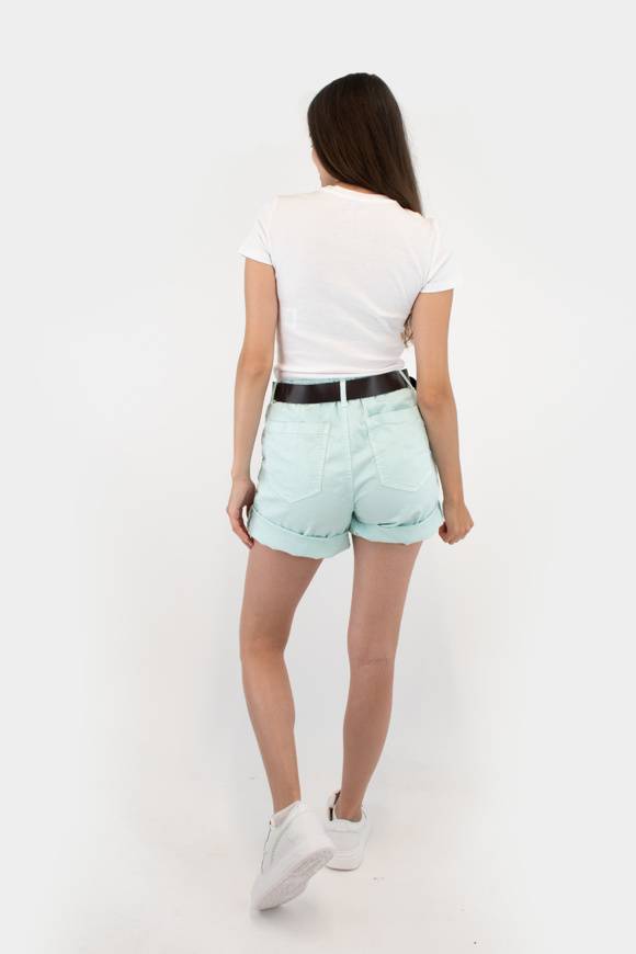 Please Jeans PLEASE BERMUDA SHORTS - D0J N3N - PURE WATER Qualità