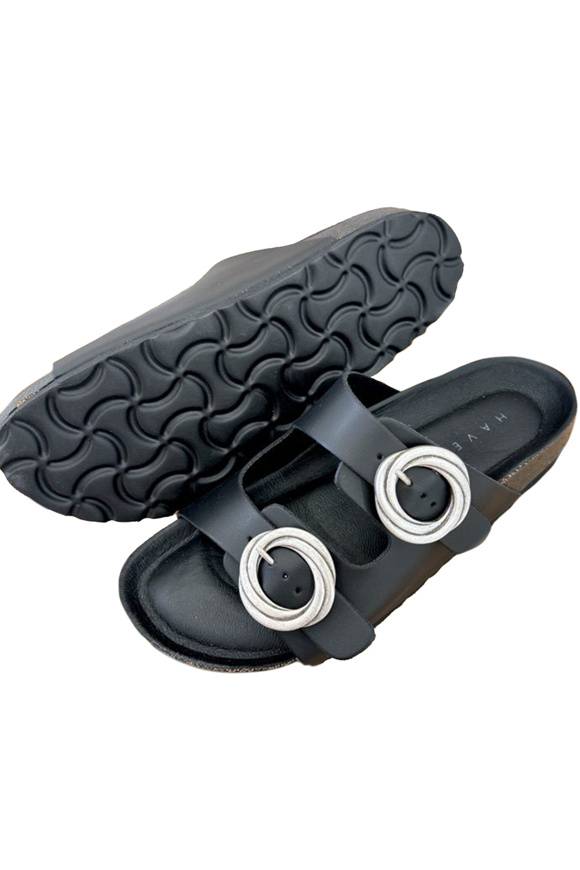 Please Jeans HAVEONE SHOES SKIN - BLACK Soddisfazione Garantita