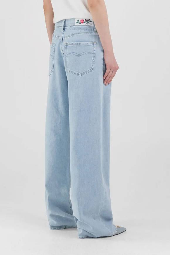 Please Jeans REPLAY DENIM JEANS - WA522 - LIGHT BLUE Acquista Ora