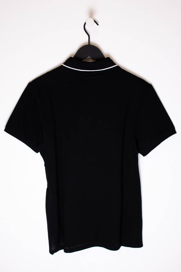 Please Jeans ANTONY MORATO POLO REGULAR - NERO Comprare a buon mercato