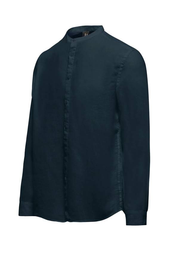 Please Jeans CAMICIA BOMBOOGIE - SM6 LI2 - NAVY BLUE Shopping Online