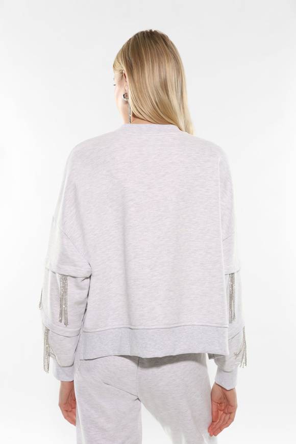 Please Jeans IMPERIAL SWEATSHIRT - FG3 APL - GREY Novità