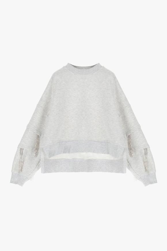 Please Jeans IMPERIAL SWEATSHIRT - FG3 APL - GREY Novità