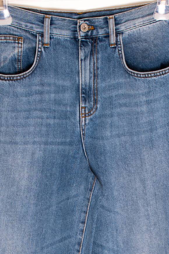 Please Jeans TENSIONE IN JEANS DENIM - PE2 S05 - BLU DENIM Offerta San Valentino