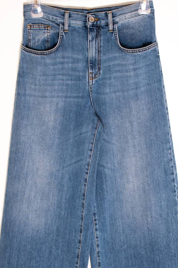 Please Jeans TENSIONE IN JEANS DENIM - PE2 S05 - BLU DENIM Offerta San Valentino