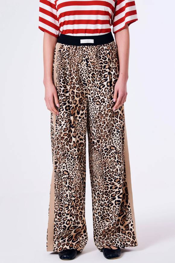 Please Jeans VICOLO TROUSERS - TB1 174 - ANIMALIER Offerte