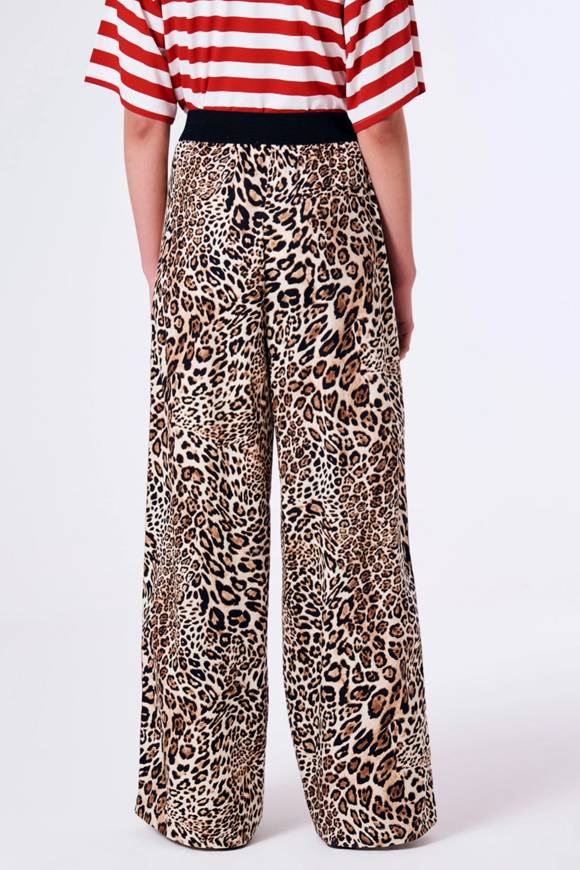 Please Jeans VICOLO TROUSERS - TB1 174 - ANIMALIER Offerte
